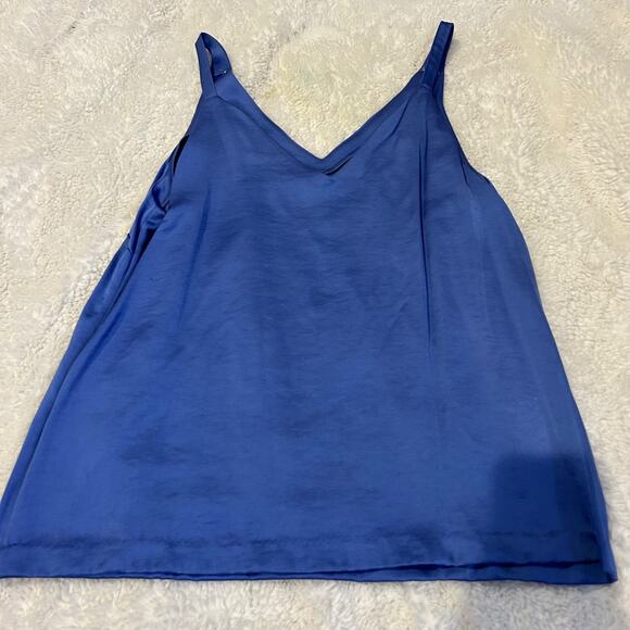 Banana Republic Womens Blue Strappy Dress Tank in Size Large Business Casual - Picture 3 of 6